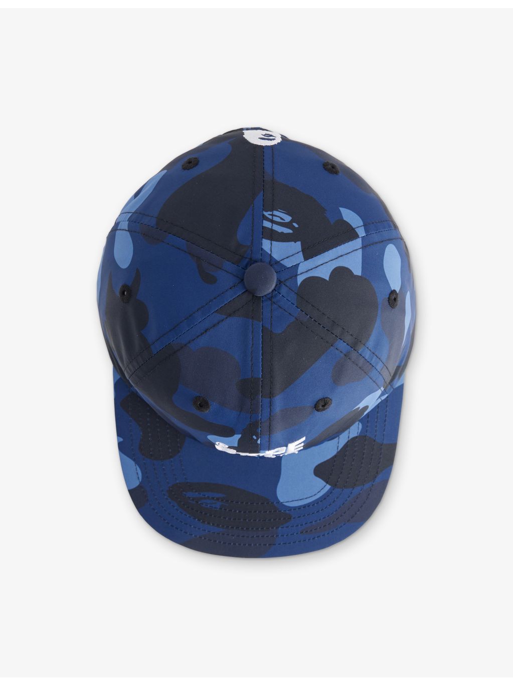 A Bathing Ape STA camo woven cap, adjustable strap (British brand)