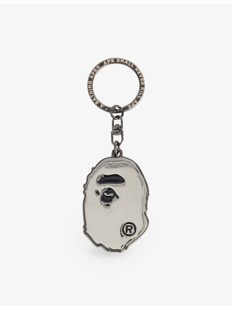 A Bathing Ape keyring with engraved logo, imported from the UK
