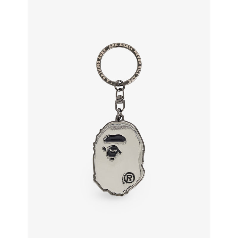 A Bathing Ape keyring with engraved logo, imported from the UK