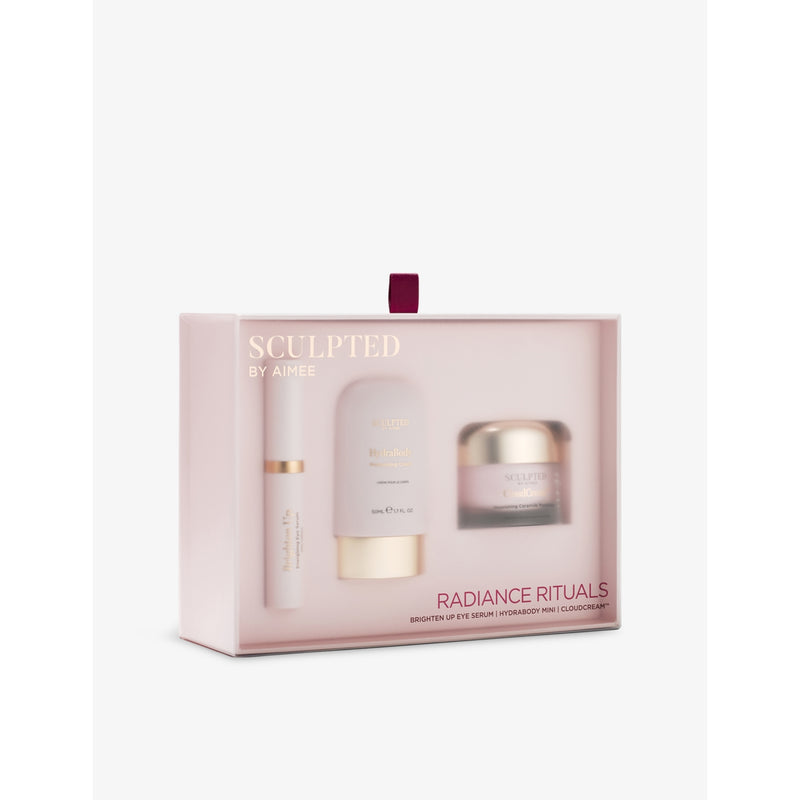 Sculpted by Aimee Radiance Rituals skincare set mini trio (British brand)
