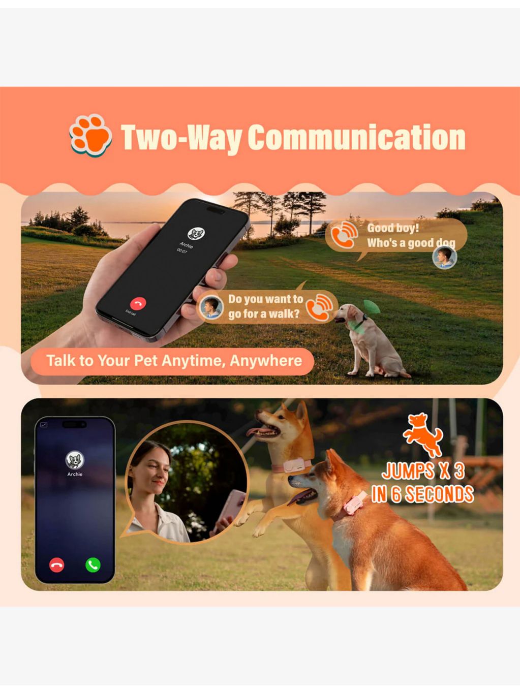 GLOCALME PetPhone pet smartphone with GPS tracking - British product