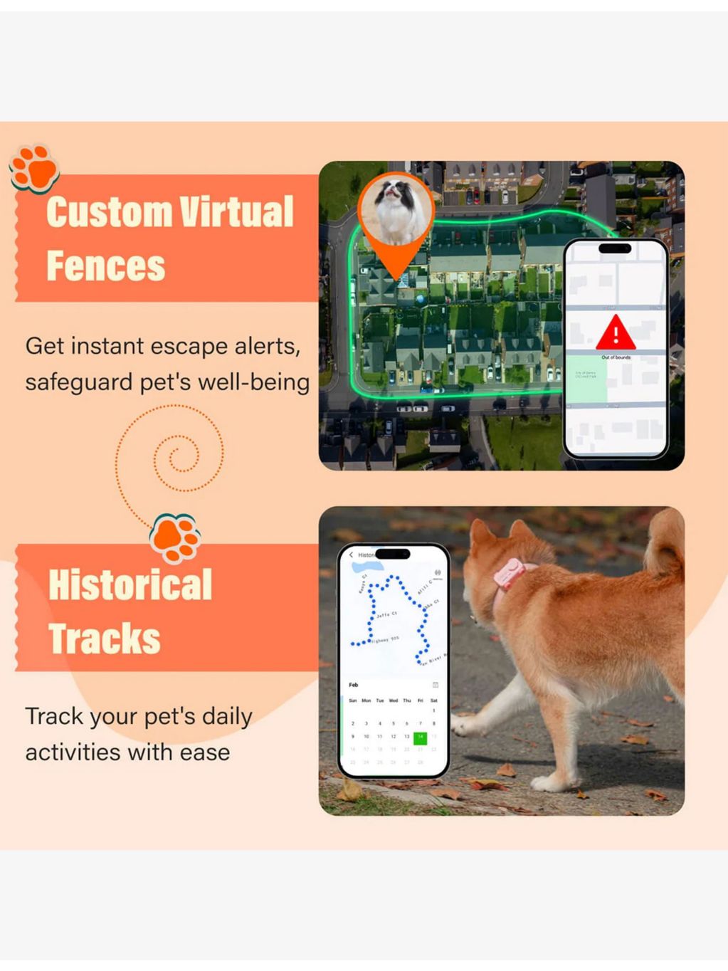 GLOCALME PetPhone pet smartphone with GPS tracking - British product