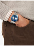 Timex Q Continental Chronograph watch 40mm stainless steel (British brand)