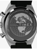 Timex chronograph watch 40mm synthetic rubber strap - British product