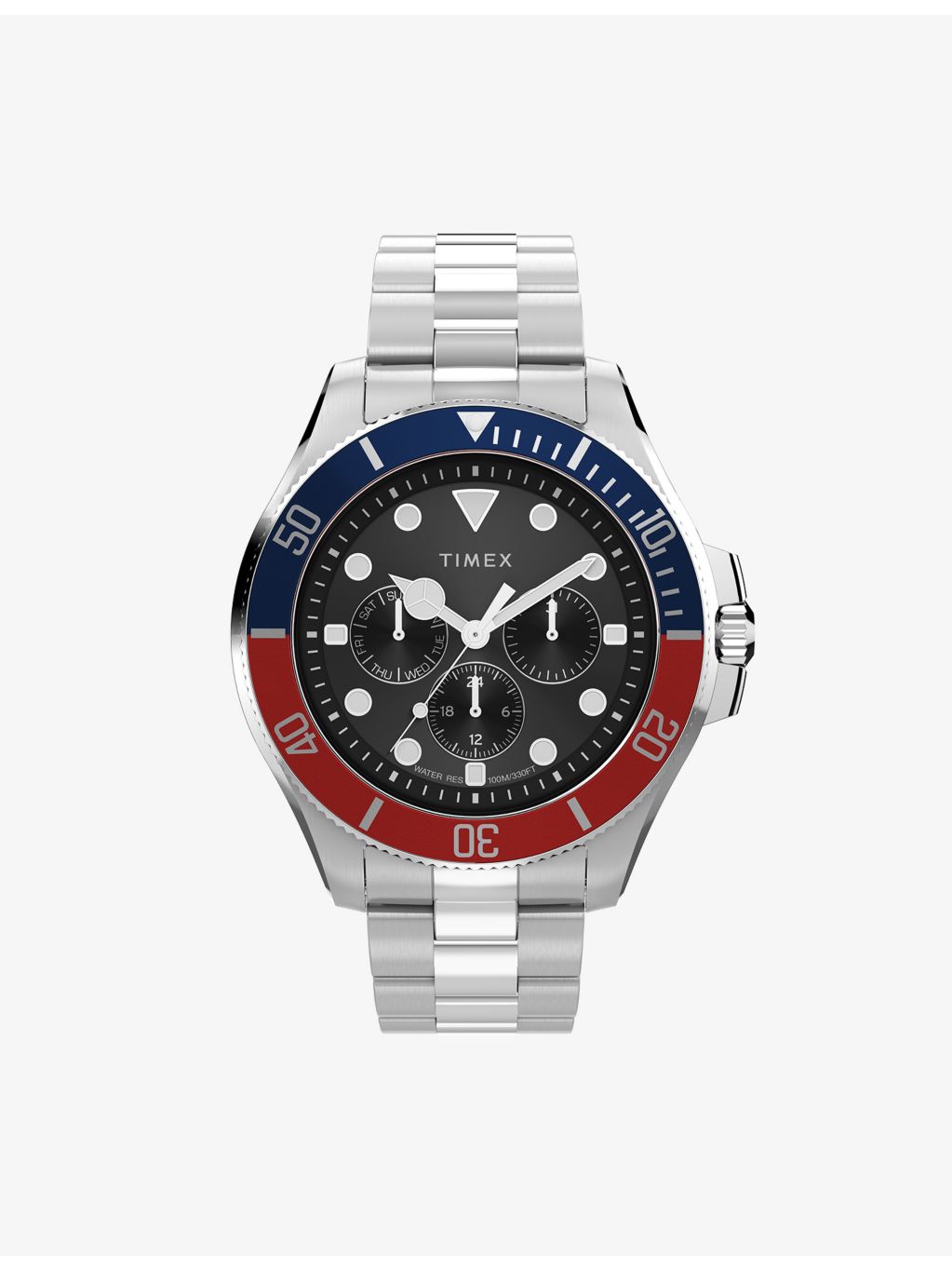 Timex Harborside Coast multifunction quartz watch 43mm, imported from the UK