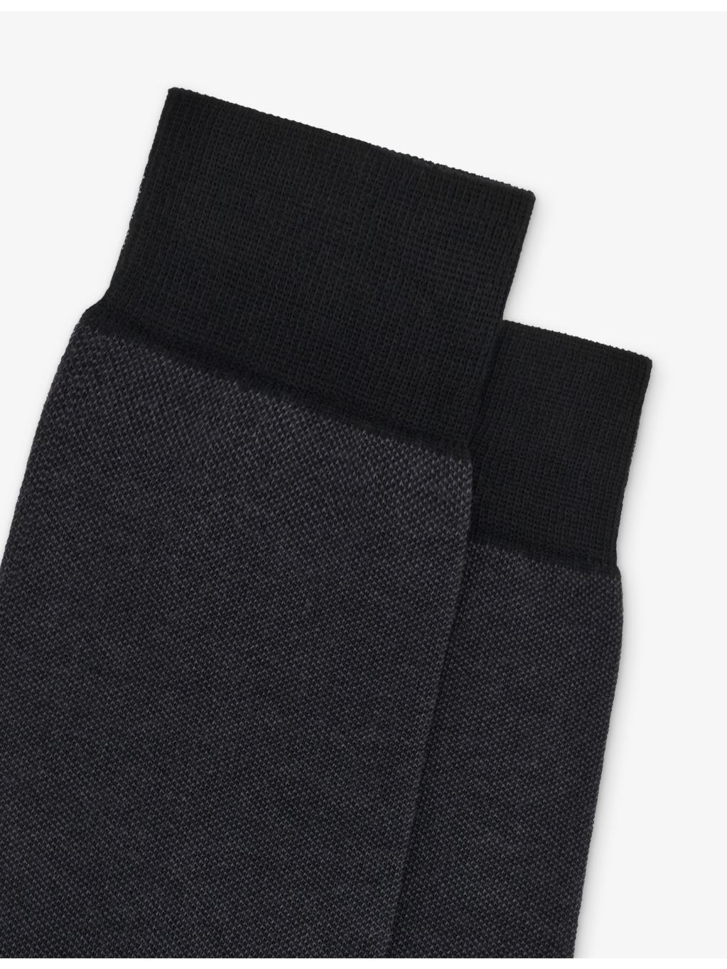 Boggi Milano Oxford stretch cotton-blend crew socks - British product