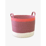 Tambo Colour-Block Woven Basket 30cm - Clavel