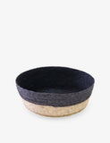 Makaua round handmade palm basket - British product