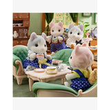 Sylvanian Families Curly Ear Cat playset, imported from the UK