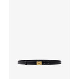 Ninon Mini Leather Belt - S