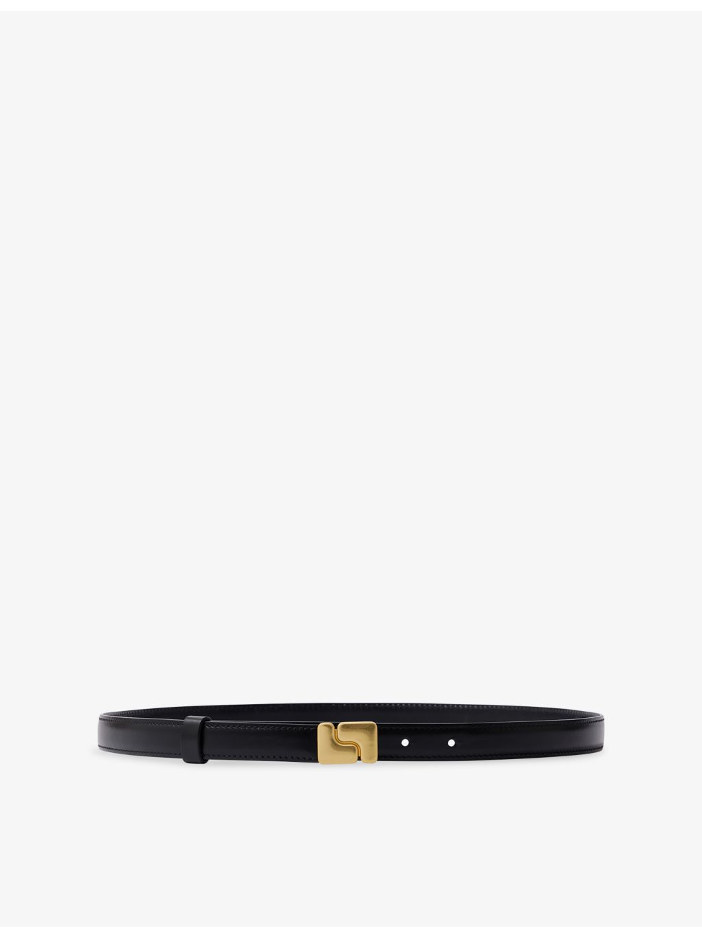 Soeur Ninon mini leather belt with gold buckle - British product