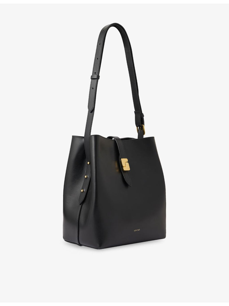 Soeur Bello leather shoulder bag bucket style - British product
