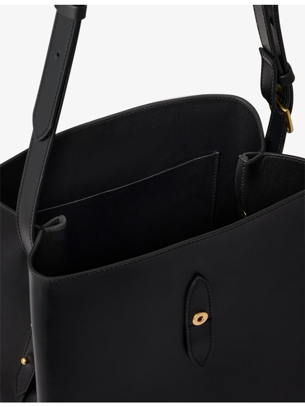 Soeur Bello leather shoulder bag bucket style - British product