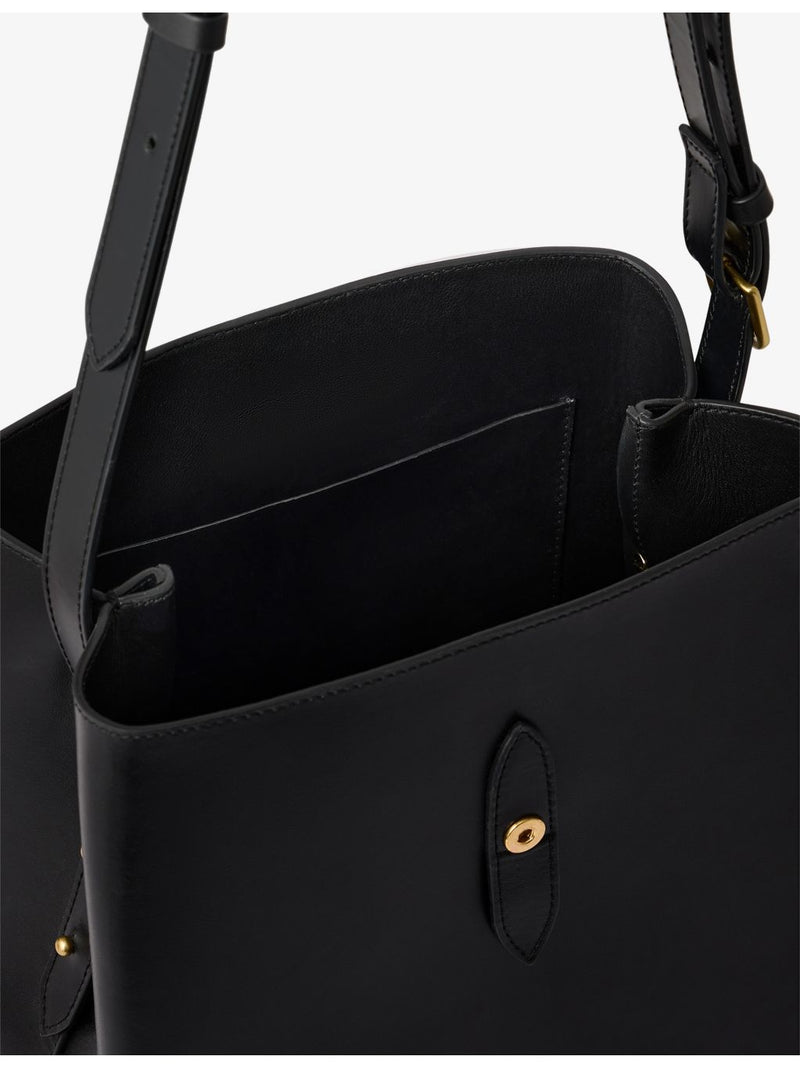 Soeur Bello leather shoulder bag bucket style - British product