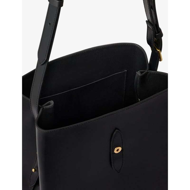 Soeur Bello leather shoulder bag bucket style - British product