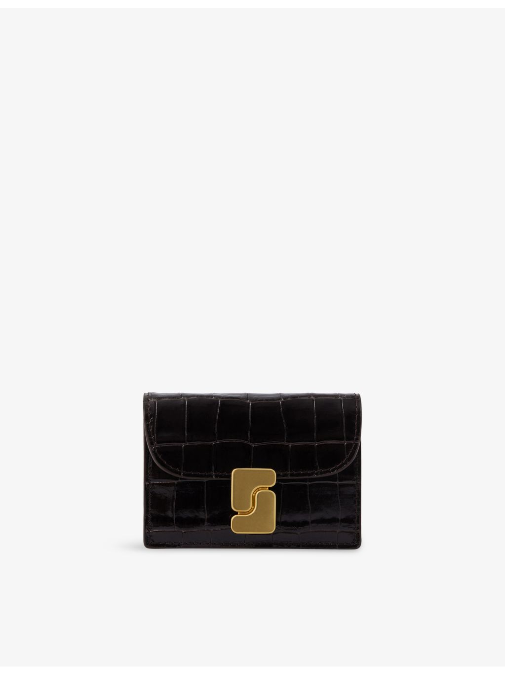 Soeur Aube leather card holder 8x11cm, imported from the UK