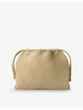 Soeur Suzette suede shoulder bag with drawstring, UK version