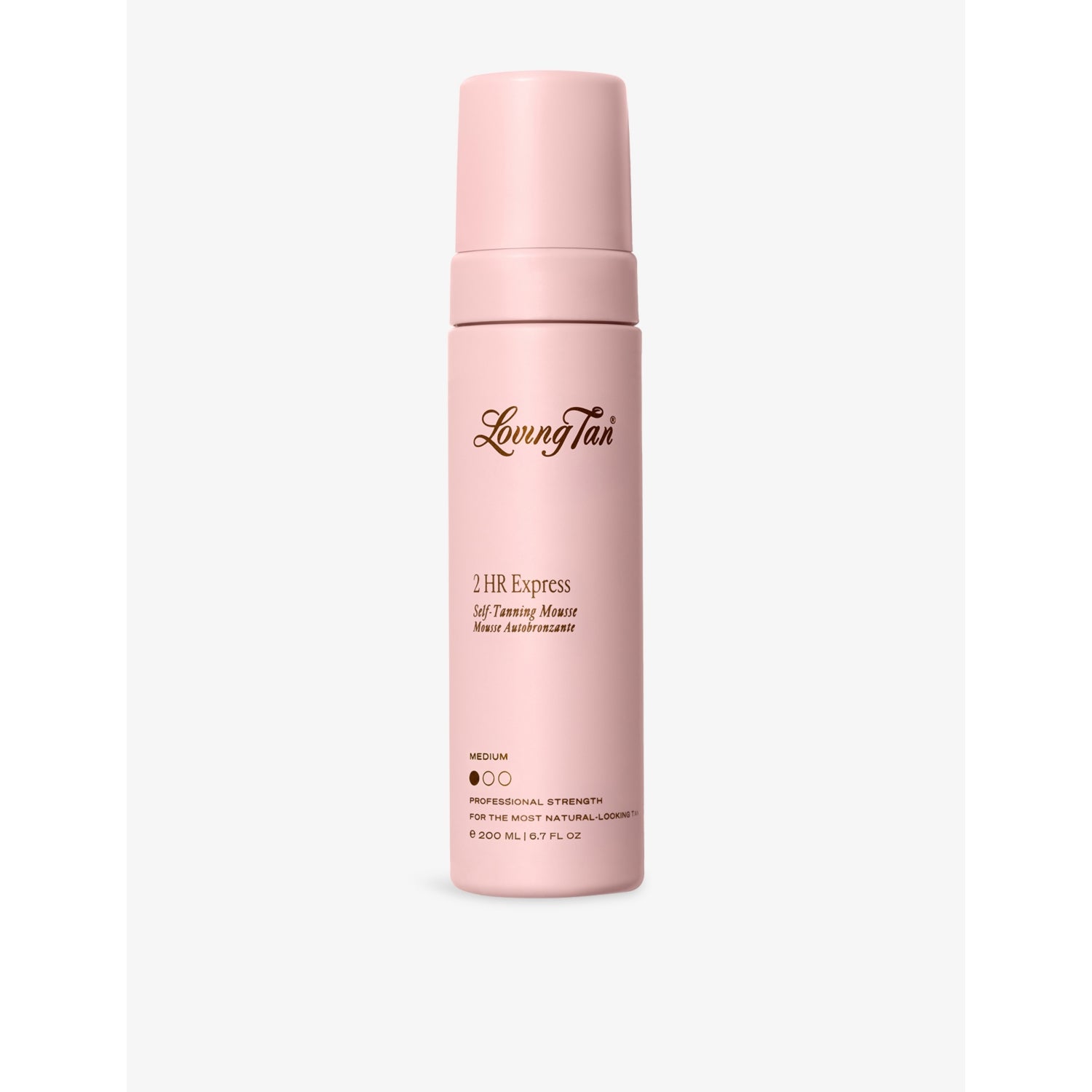 2 HR Express Self-Tanning Mousse 200ml - DARK