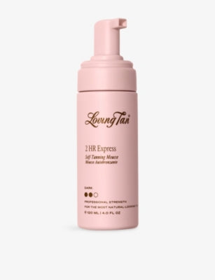 Loving Tan self-tanning mousse 2 HR Express 120ml, imported from the UK
