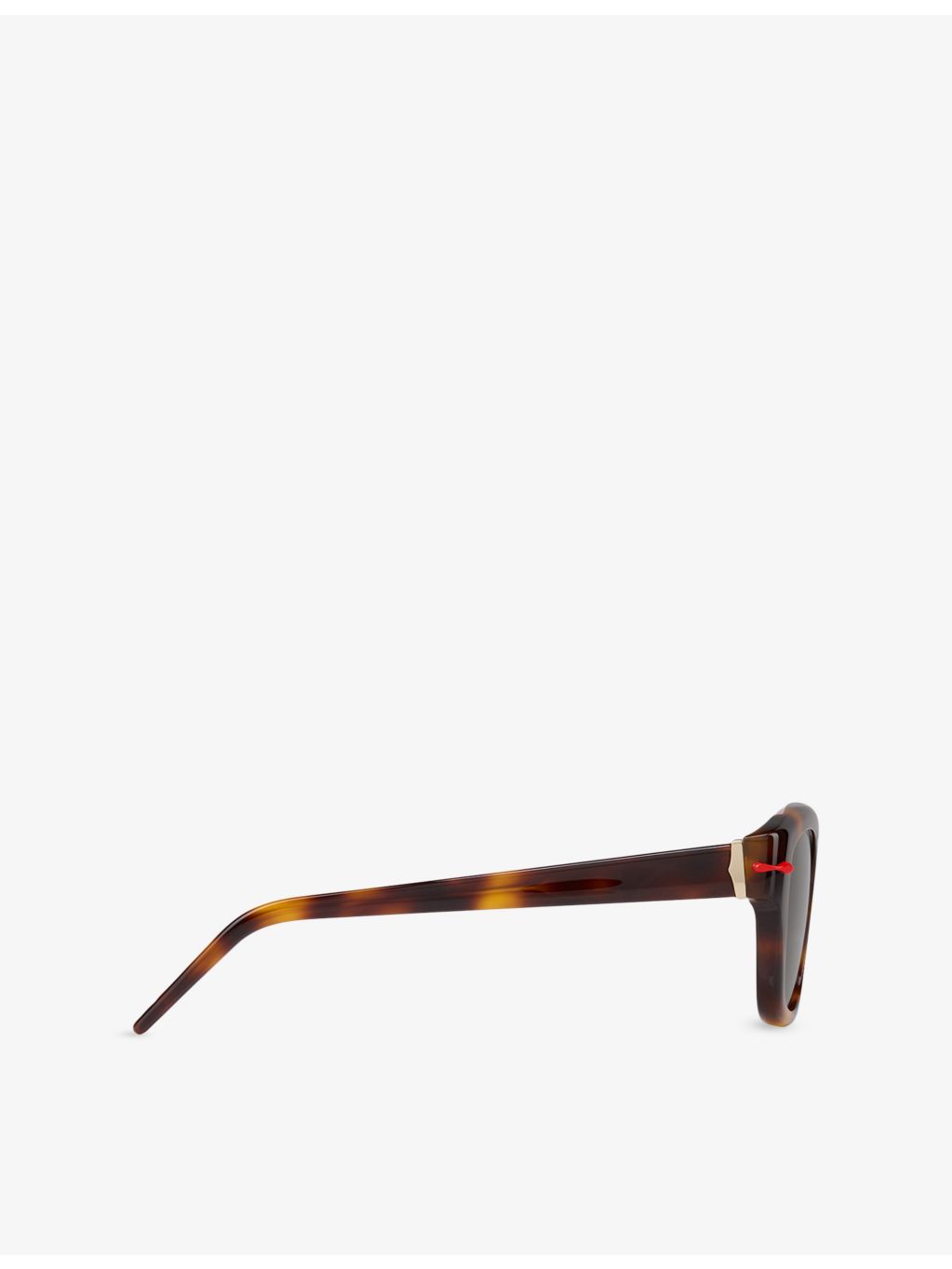 Christian Louboutin Kate butterfly-frame tortoiseshell acetate sunglasses, imported from the UK