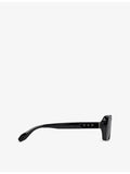 Christian Louboutin LB0027 rectangle acetate sunglasses, UK version