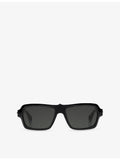 Christian Louboutin LB0027 rectangle acetate sunglasses, UK version