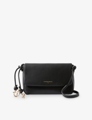 Claudie Pierlot logo leather crossbody bag (British brand)