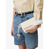 Claudie Pierlot logo leather crossbody bag (British brand)