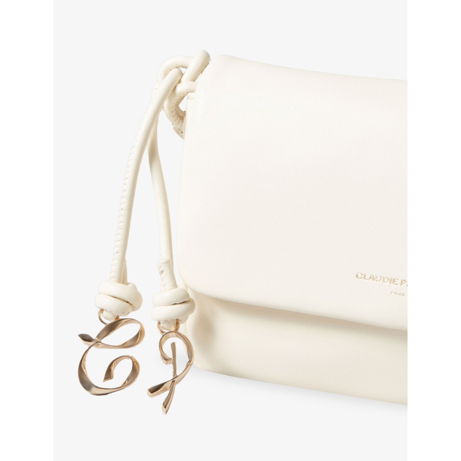 Claudie Pierlot logo leather crossbody bag (British brand)