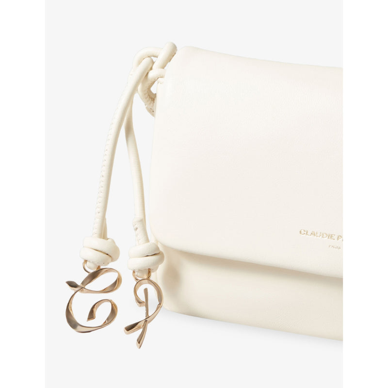 Claudie Pierlot logo leather crossbody bag (British brand)