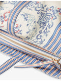 Claudie Pierlot oversized cotton tote bag with floral embroidery (British brand)