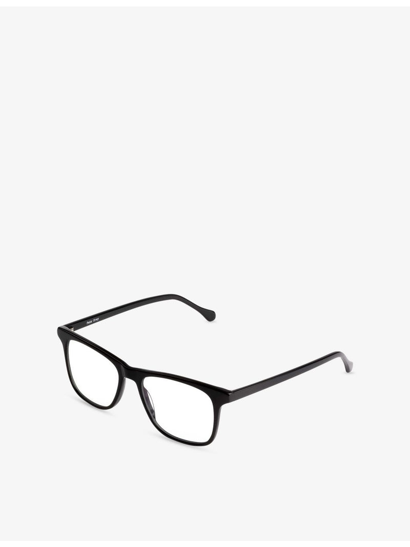 Felix Gray Jemison black non-prescription glasses 52-18-145 - British product