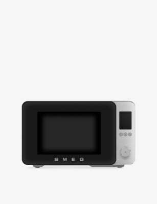 SMEG microwave with airfry and grill in matte white 29L - British product