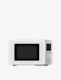 SMEG microwave with airfry and grill in matte white 29L - British product
