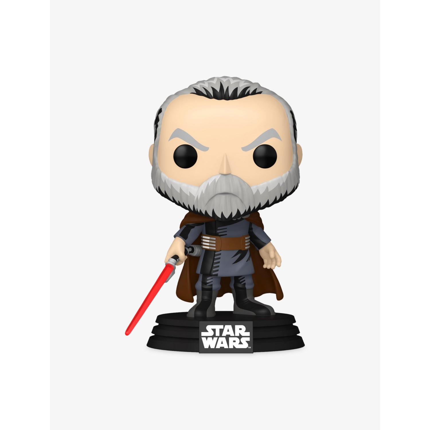 Funko Pop vinyl figure Count Dooku retro 11.4cm, imported from the UK