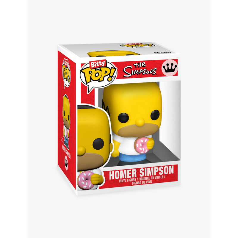 Funko Bitty Pop! Simpsons Marge & Homer two-pack vinyl figures - British product