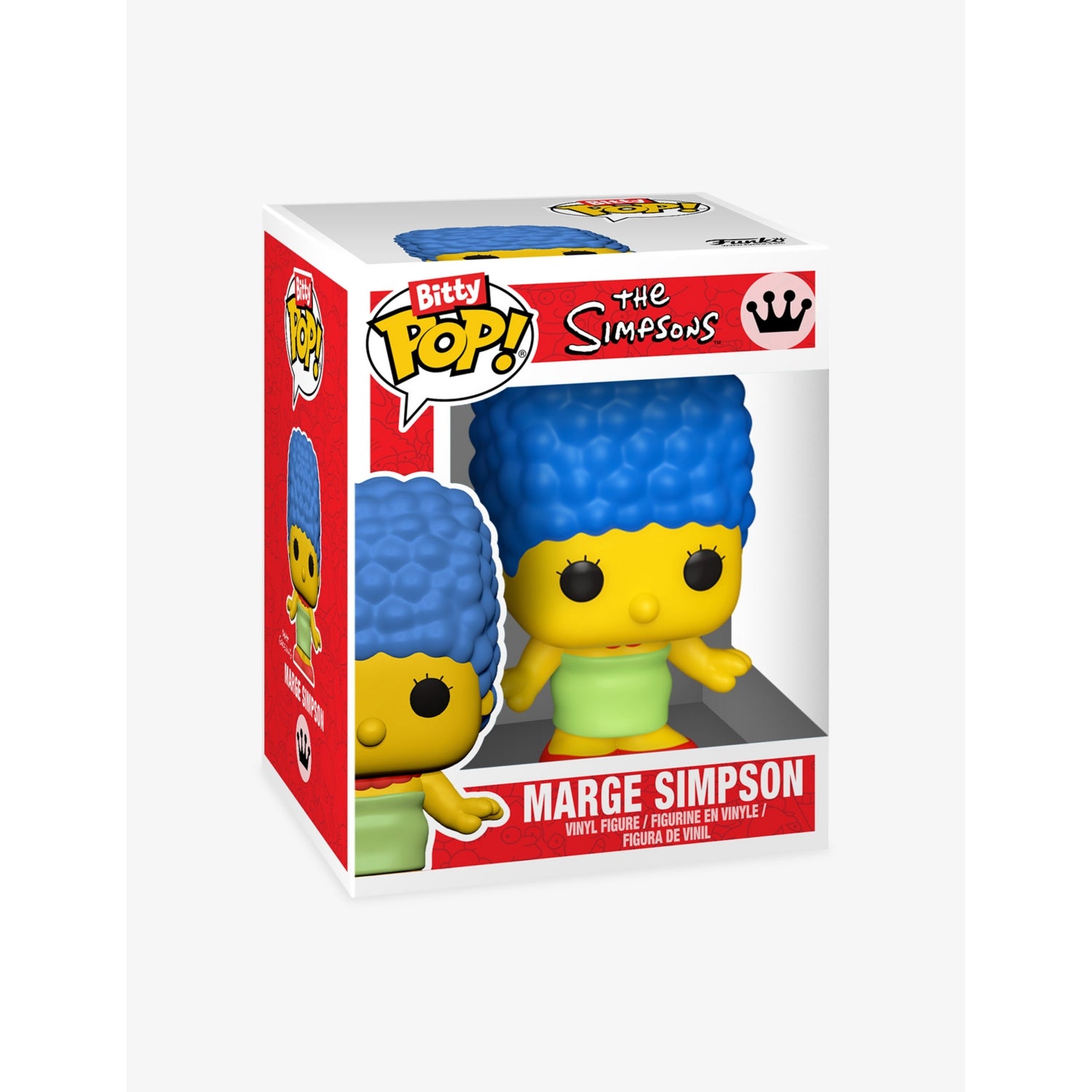 Funko Bitty Pop! Simpsons Marge & Homer two-pack vinyl figures - British product