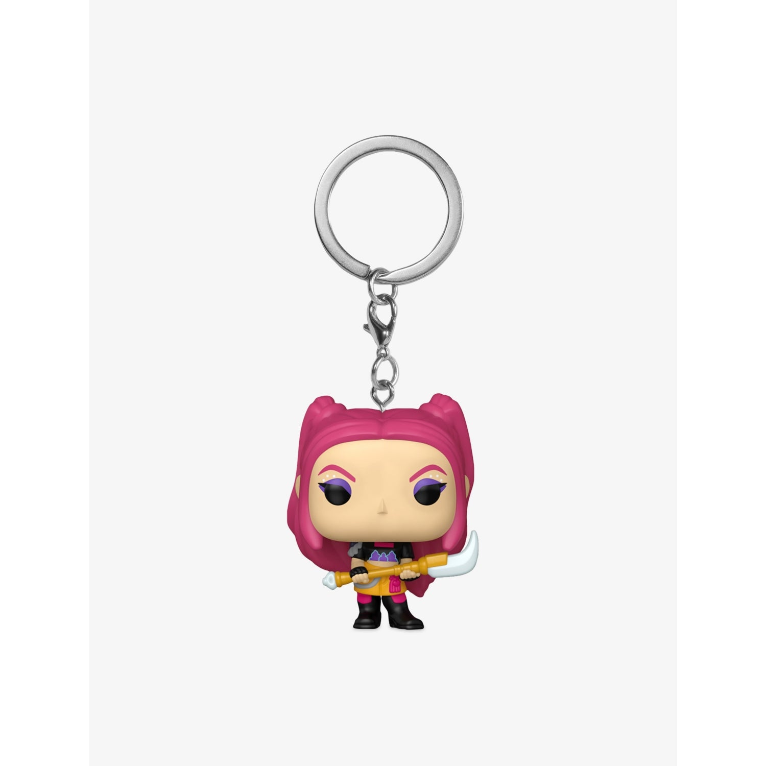 Funko Pop keychain Mira KPop Demon Hunters, imported from the UK