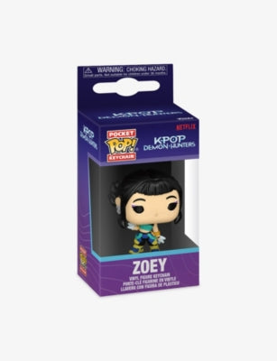 Funko Pop Zoey vinyl keychain figure with metal keyring - British product