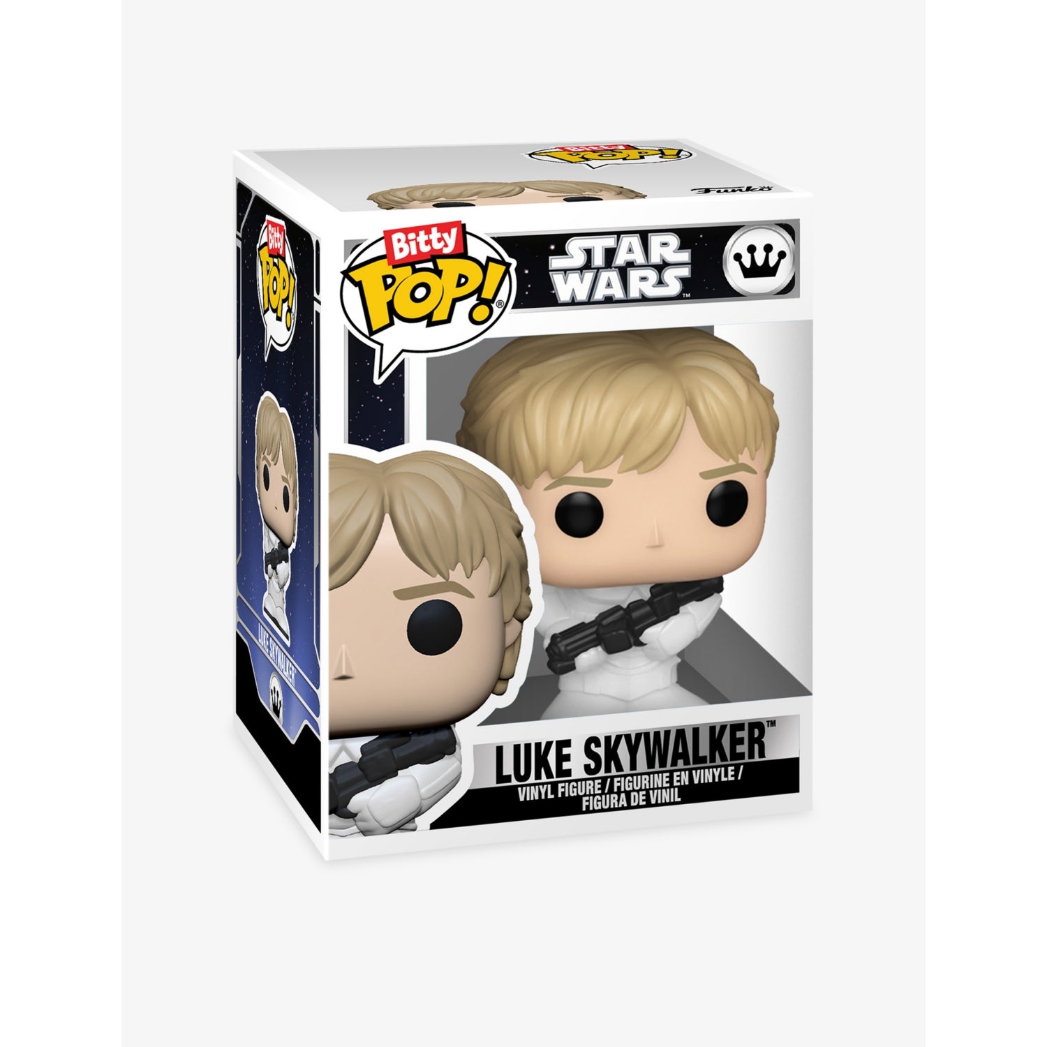 Funko Death Star display stand 23cm with Bitty Pop figures - British product