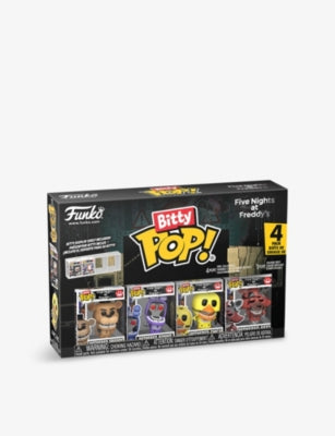 Funko Bitty Pop FNAF vinyl figure set, imported from the UK