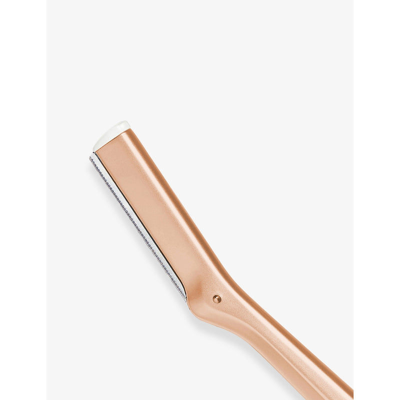 Tweezerman facial razor rose gold, imported from the UK