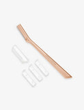 Tweezerman facial razor rose gold, imported from the UK
