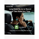 Smartech Viaim Nano Green voice recorder earbuds, UK version