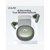 Smartech Viaim Nano Green voice recorder earbuds, UK version