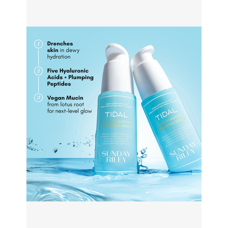 Sunday Riley Tidal hyaluronic acid serum 30ml, imported from the UK