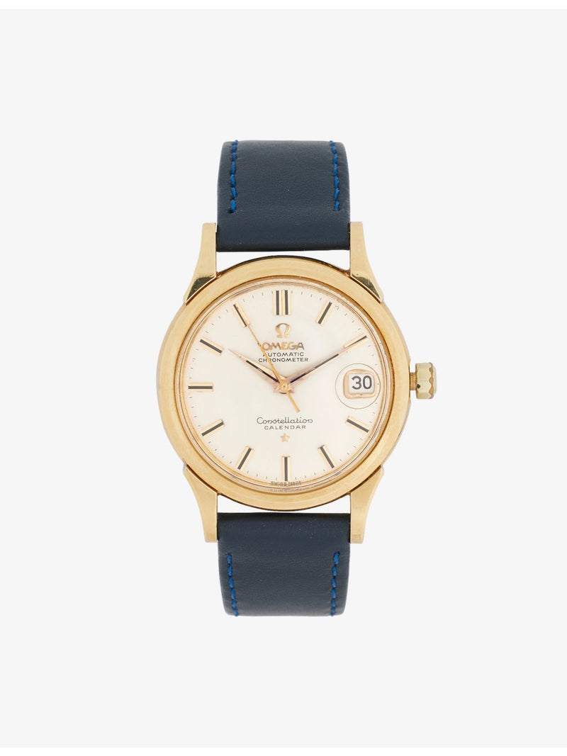 Omega Constellation 18ct yellow gold automatic watch 34mm, imported from the UK