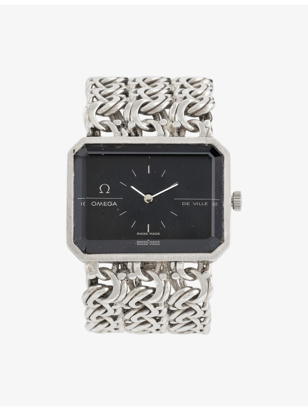 Omega Jeux D'argent 1975 sterling-silver watch 32mm - British product