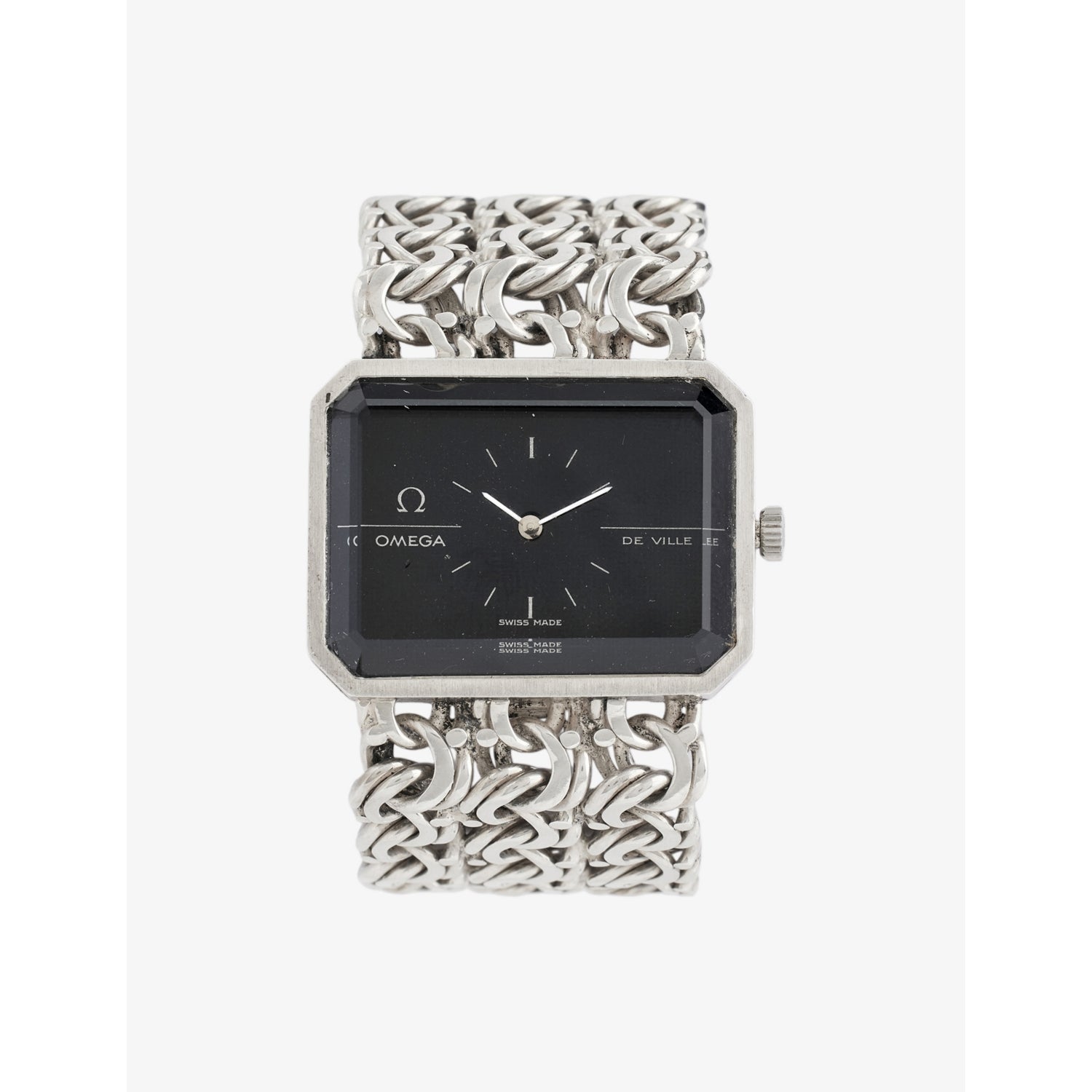 Omega Jeux D'argent 1975 sterling-silver watch 32mm - British product