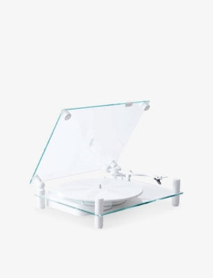 Transparent Turntable Vinyl Record Player